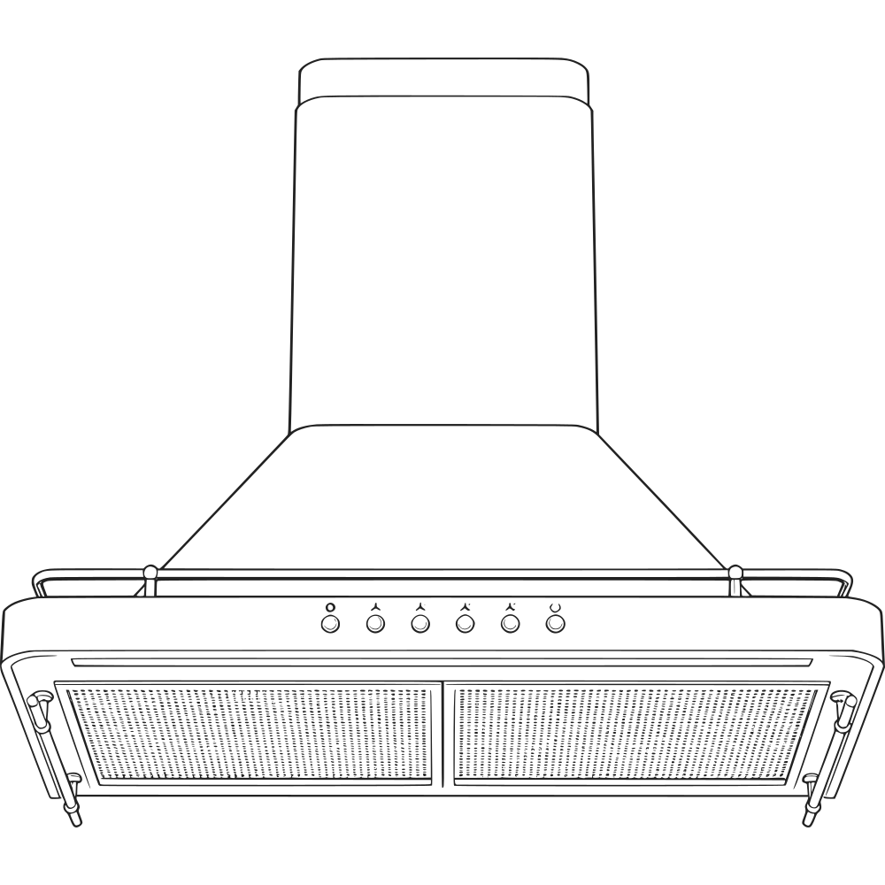 An outline drawing of an extractor
