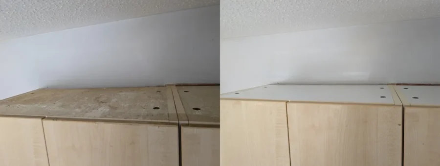 017 cupboard top before after thumb